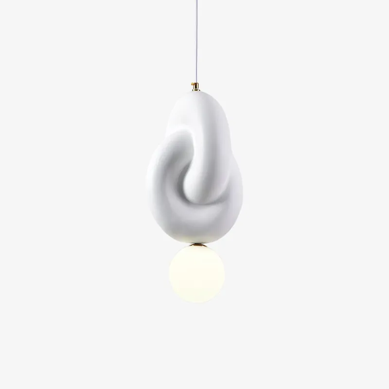 Zelireth Individuelle Kreativität Harz Glas Pendelleuchte
