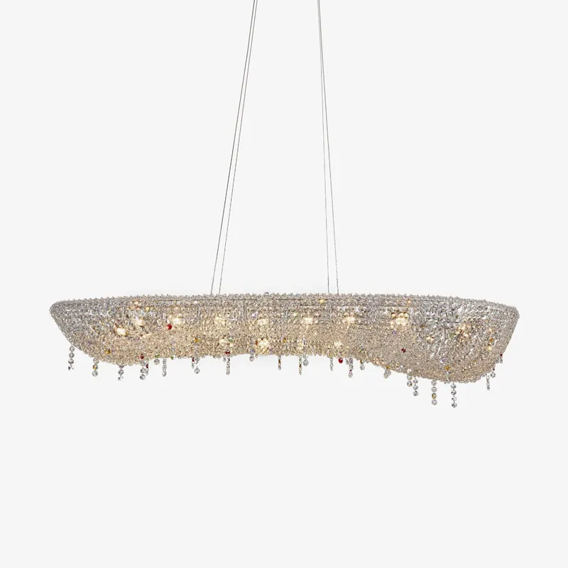 Aeliora Ornamental Kristall-Hängeleuchte