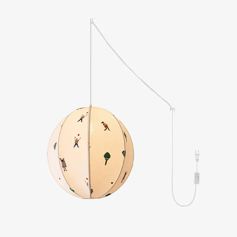 Cadorus Moderne Pendelleuchte aus Stoff
