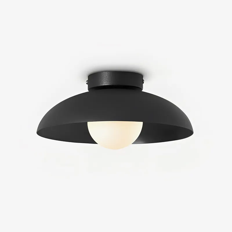 Sysilan Deckenleuchte aus Glas im Dôme Nordic-Stil