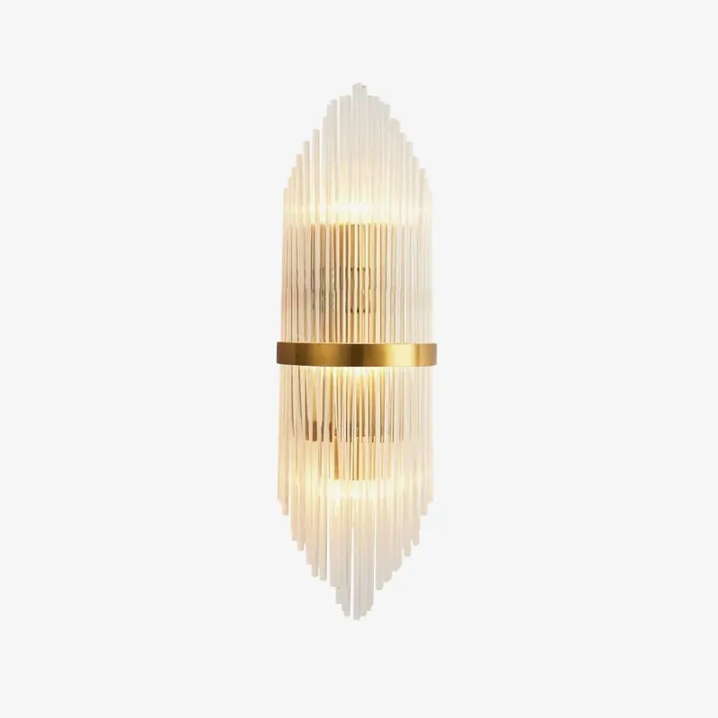 Ildorel Postmoderne Luxus Wandlampe aus Kristall