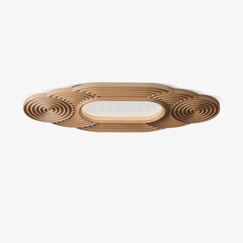 Udorionis Premium Nordic Kunst Holz-Deckenleuchte