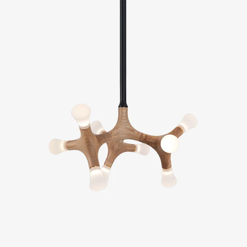 Mynorila Holz-Pendelleuchte Design Ast