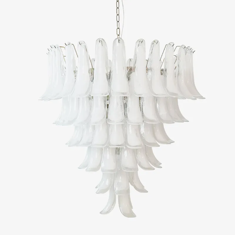 Aurora Vintage Murano Glas Blüten-Kronleuchter