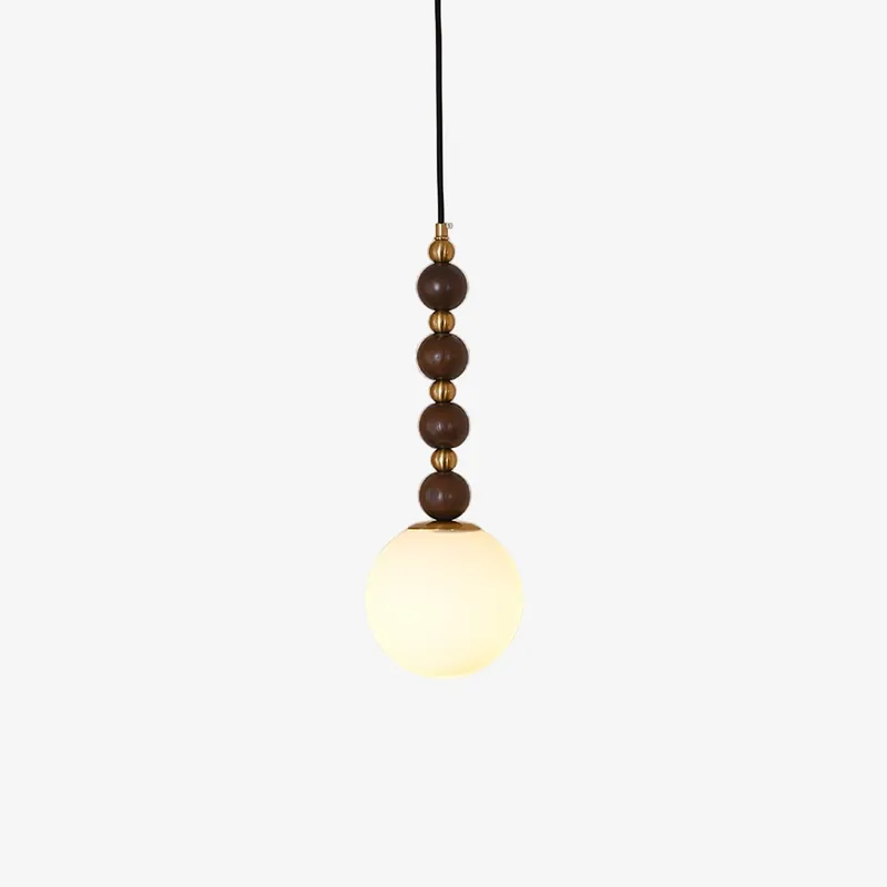 Golie Minimalistische Holzpendelleuchte