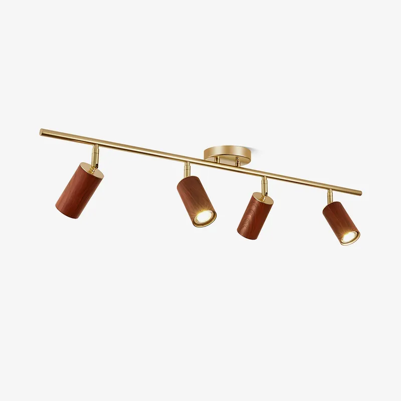 Usolila Moderne minimalistische Holz-Deckenleuchte