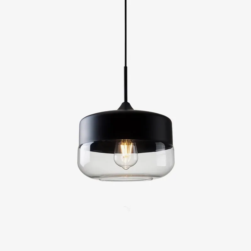 Aura Industrielle Pendelleuchte aus Glas
