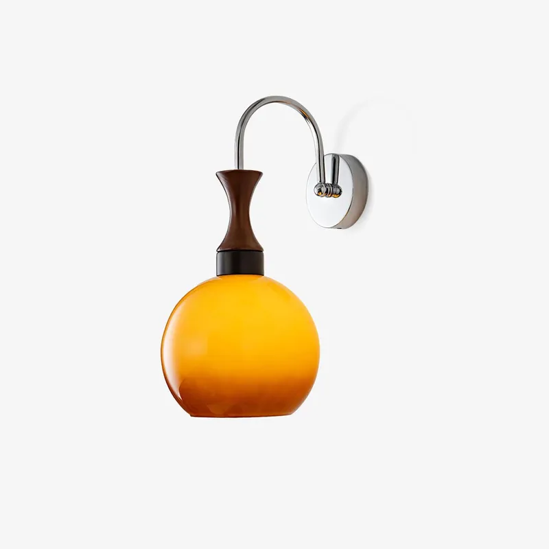 Cishael Nordic Kunst Wandleuchte aus Glas