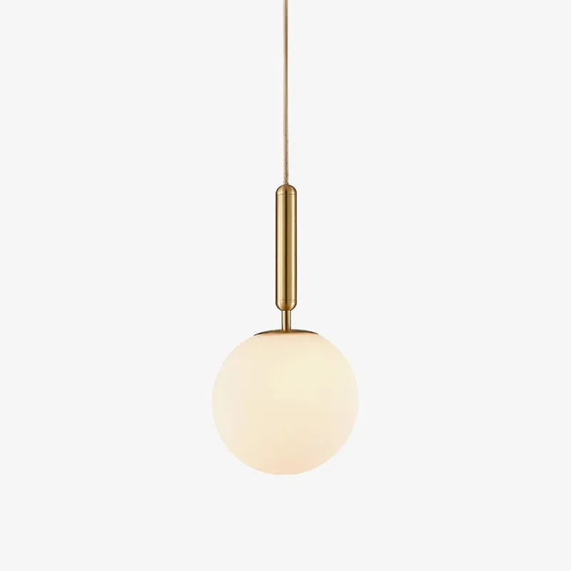 Orbita Pendelleuchte aus minimalistischem Messing
