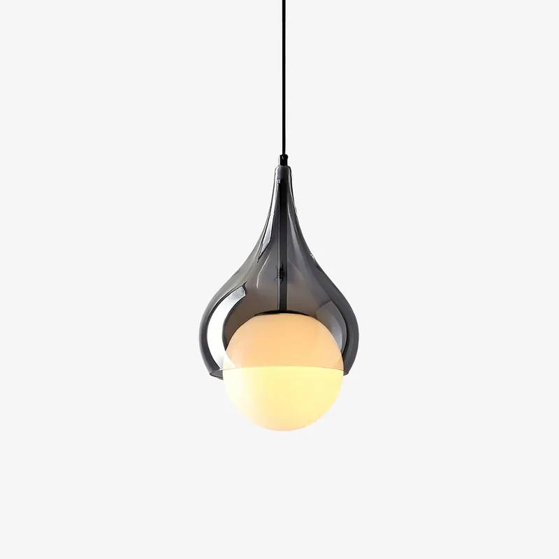 Droplet Pendelleuchte aus elegantem Glas