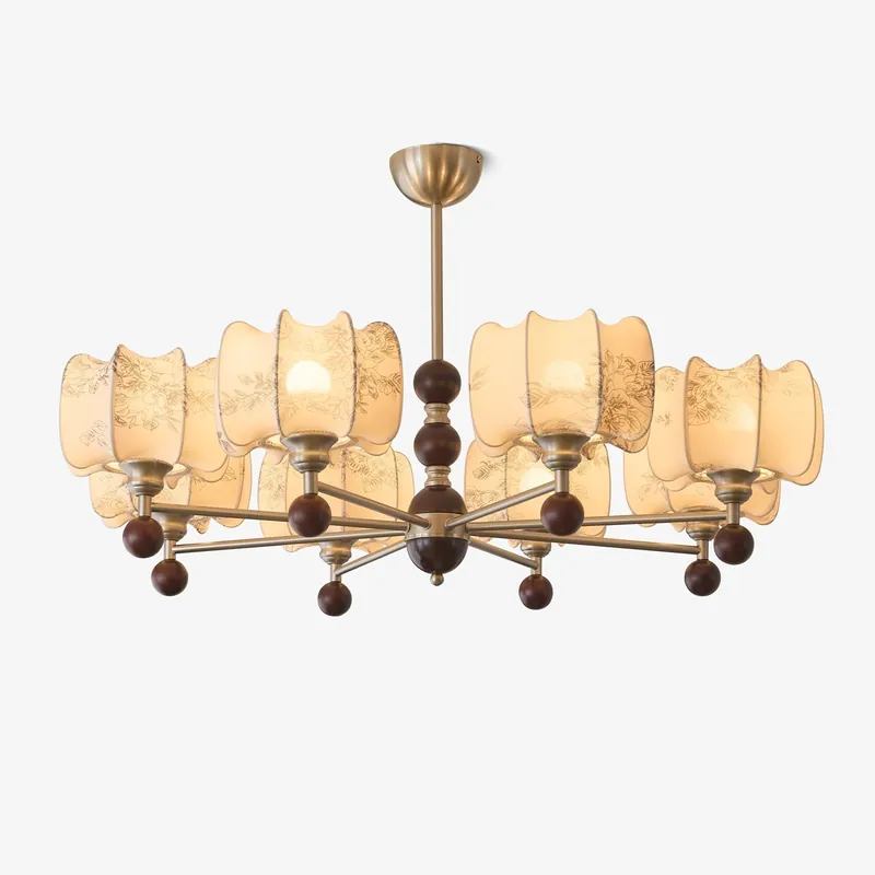 Ephaos Vintage-Blumen-Holzleuchter