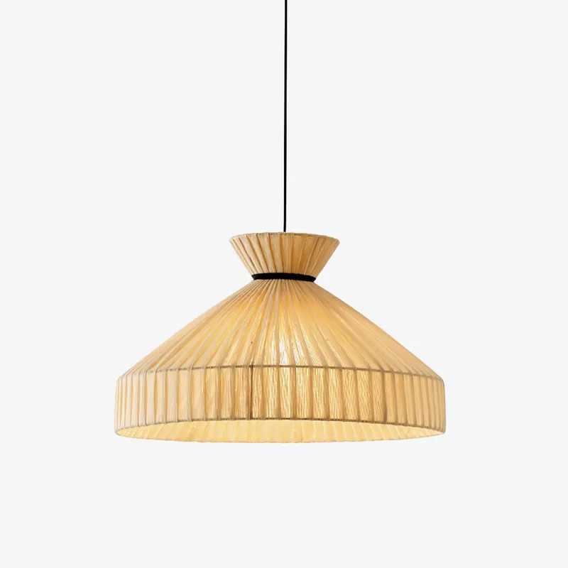 Cusoren Pendelleuchte Stoff Eleganz Welle