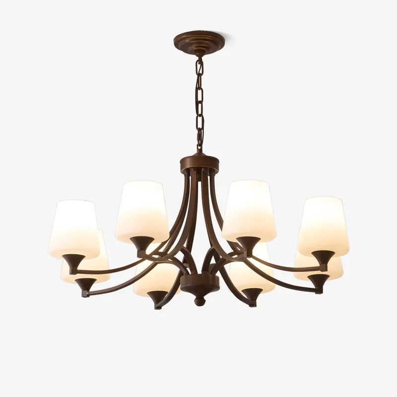 Ardena Kronleuchter Glas Klassisch Vintage Eleganz
