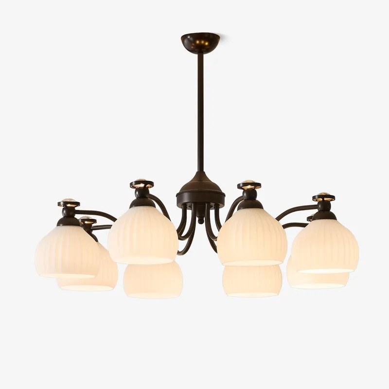 Calaeor Kronleuchter Premium Eleganz in Glas