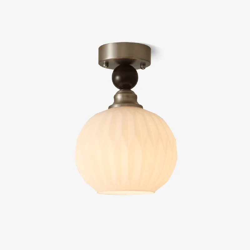 Ivcarila Deckenleuchte in Glas Perle Kugel Minimalistisch Modern
