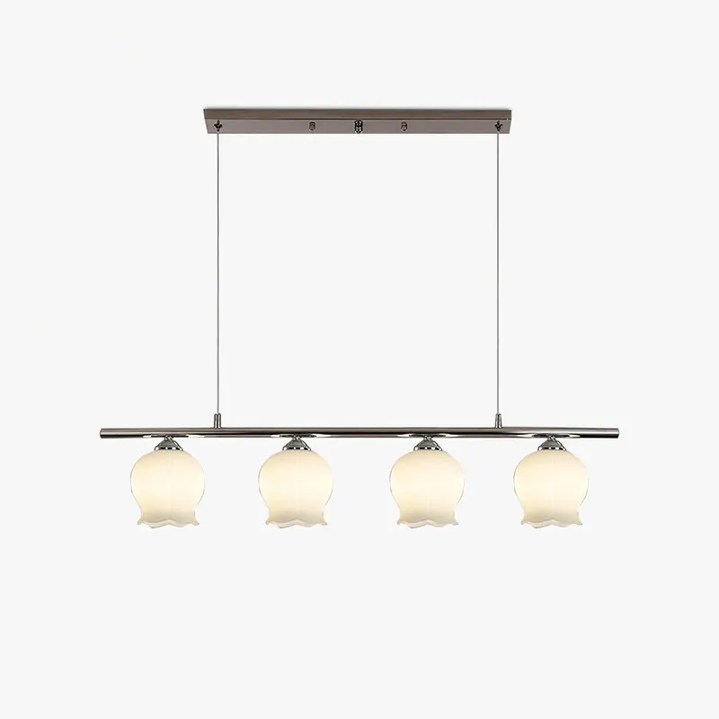 Evenara Pendelleuchte aus Glas Floral Minimalistisch Modern