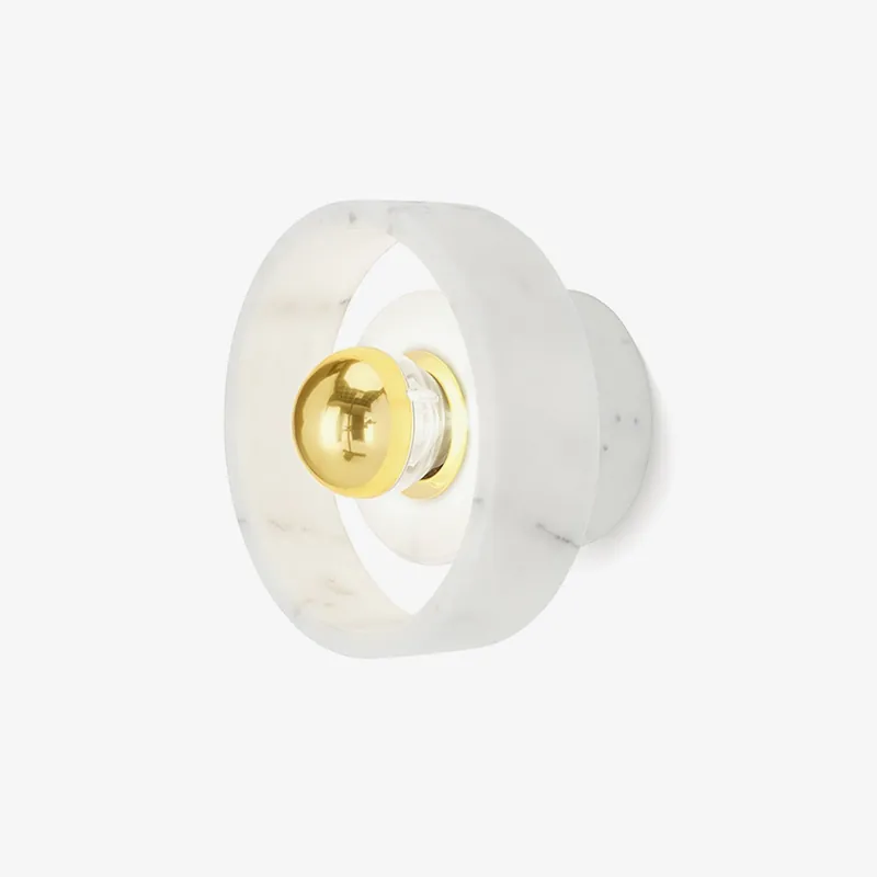 Aurvelora Premium Nordische Kunst Aura Marmor Wandlampe