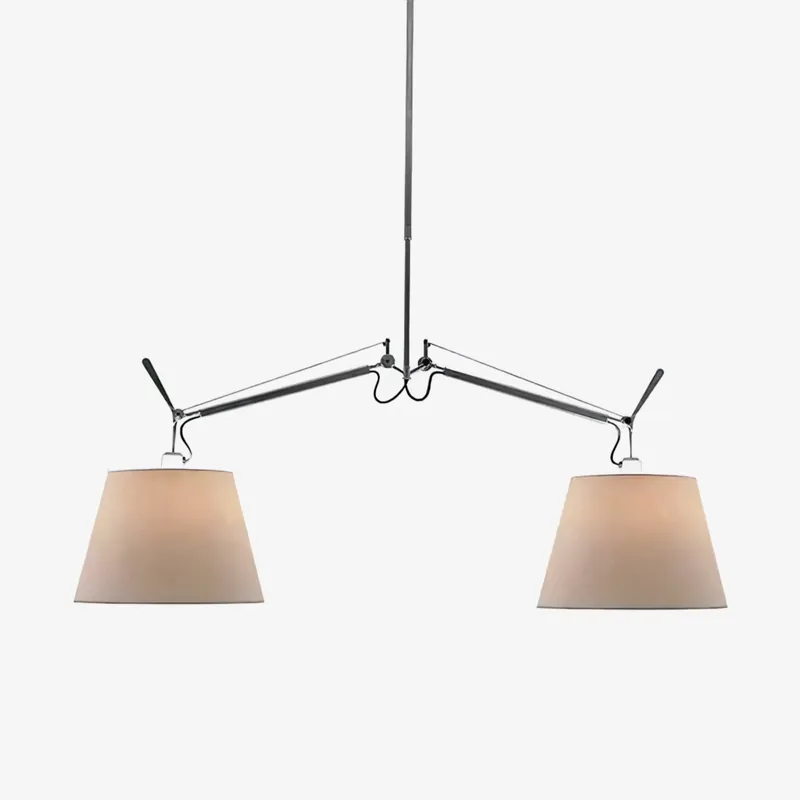 Evmirion Premium Eleganz Stoffschirm Pendelleuchte