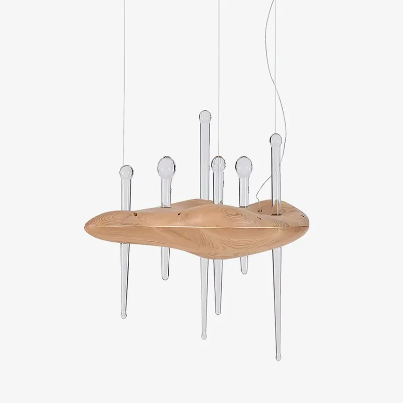 Umare Fantasievoll Eiche Glas Pendelleuchte