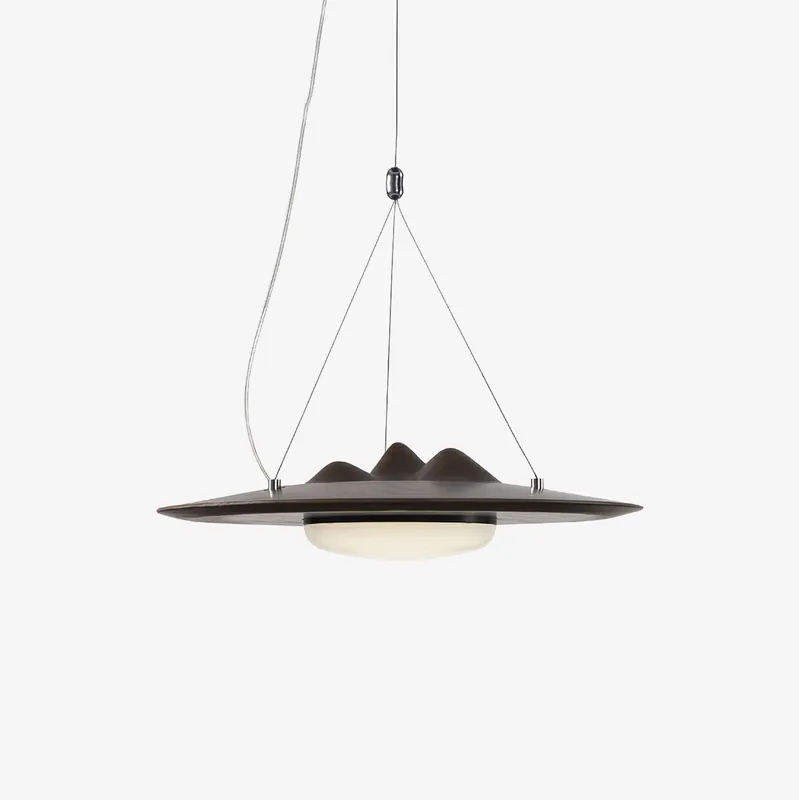 Vathea Premium Nordische Kunst Holz Pendelleuchte