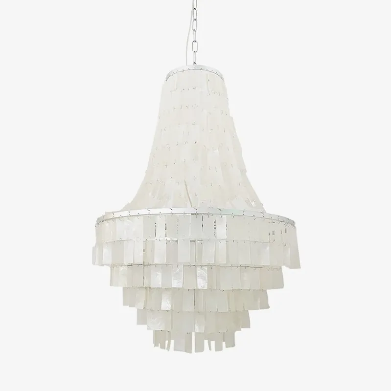 Aurora Lustre Boho Muschel Etagen