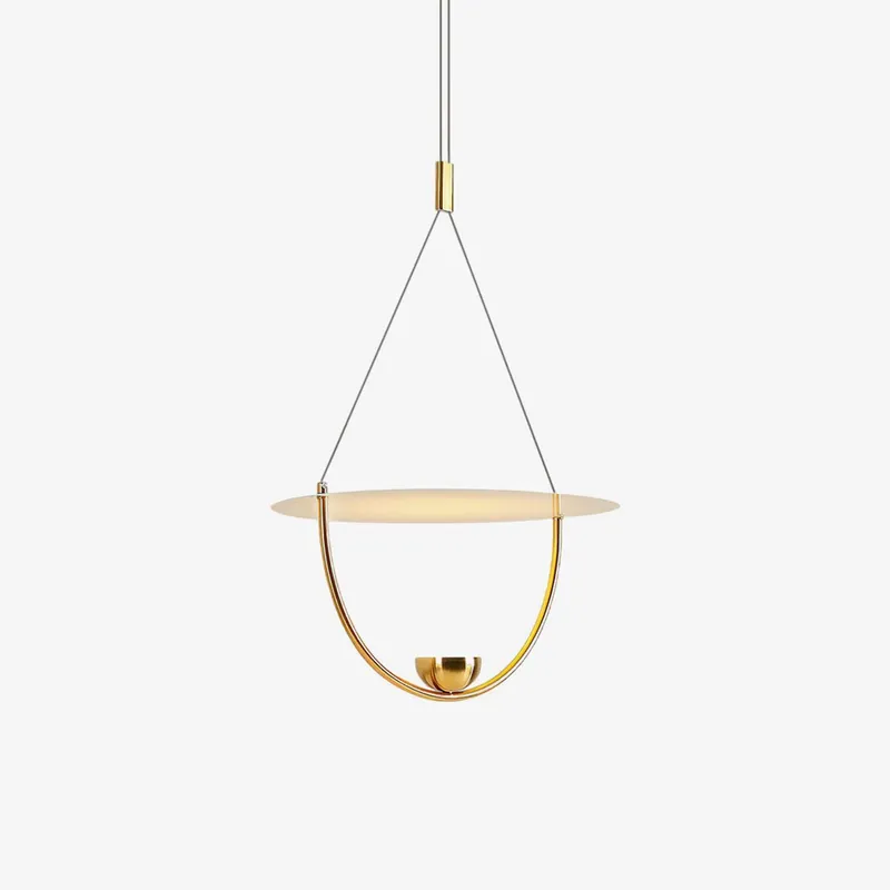 Vecaros Moderne Minimalistische Scheibe Pendelleuchte