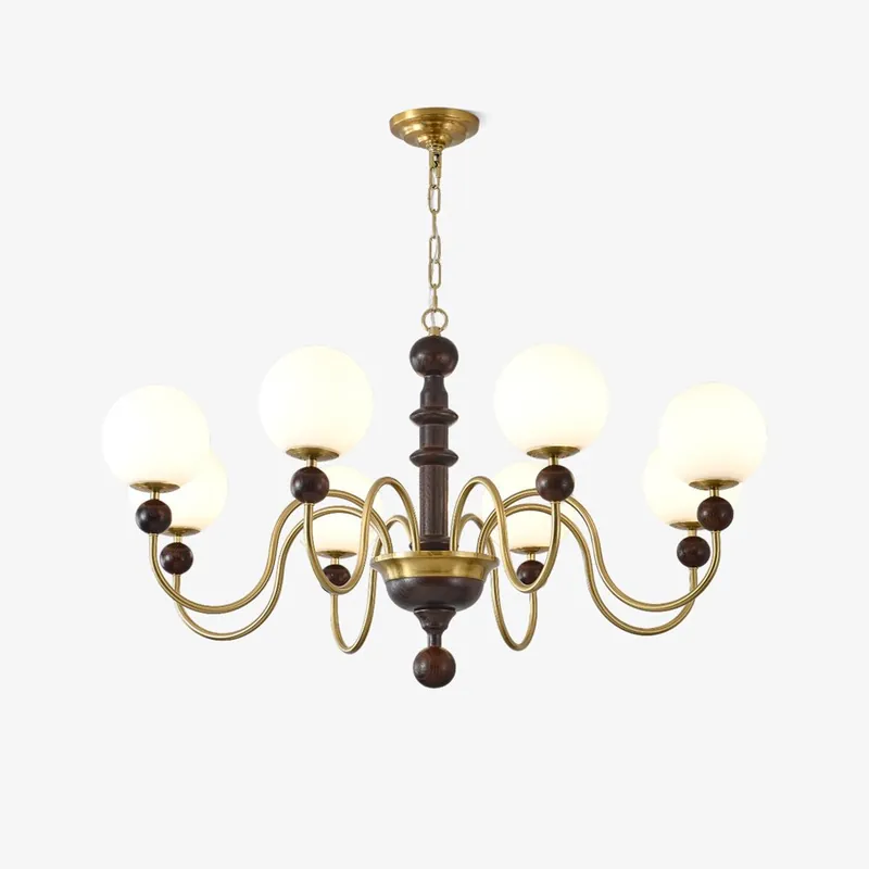 Aurora Lustre Vintage Kurve Kugel