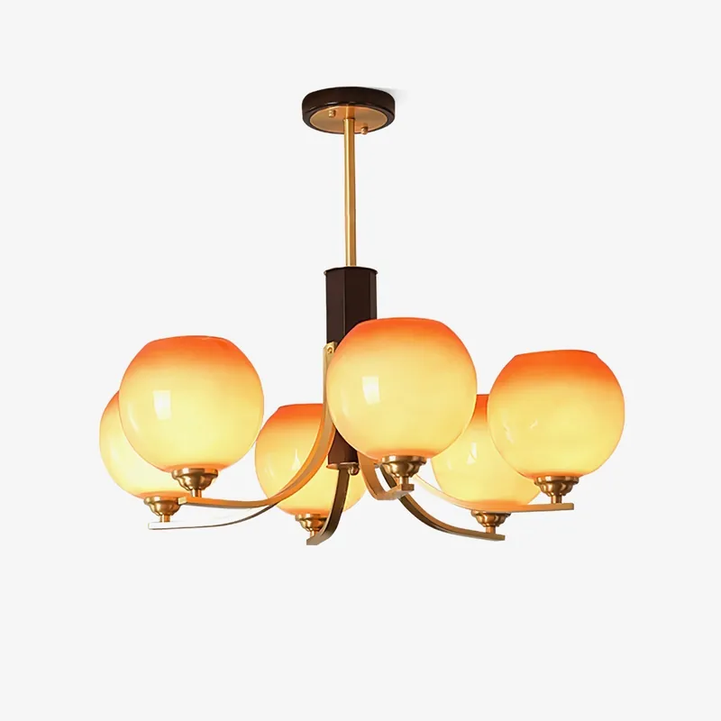 Aurora Lustre Vintage Karamell Kugel