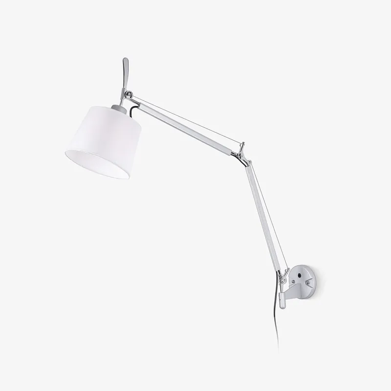 Elvinir Moderne Rocker-Stoff-Wandleuchte