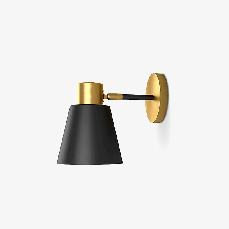 Eurmiros Minimalistische Wandleuchte mit schwenkbarem Arm