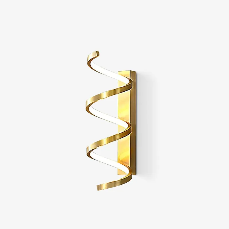 Asilion Wandleuchte Spirale Nordischer Kunst