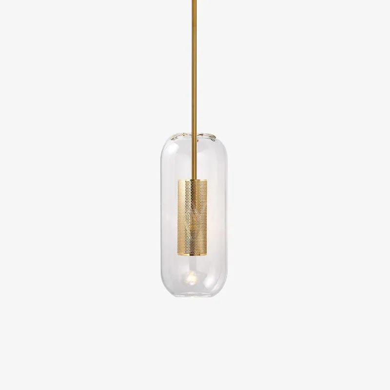Sypharil Minimalistische Glas-Hängelampe