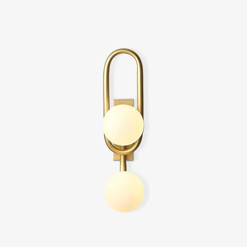 Alphaia Moderne Minimalistische Glas-Wandleuchte