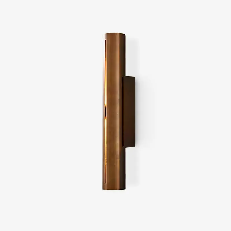 Avsilara Wandleuchte Zylinder Messing Minimalistisch Modern