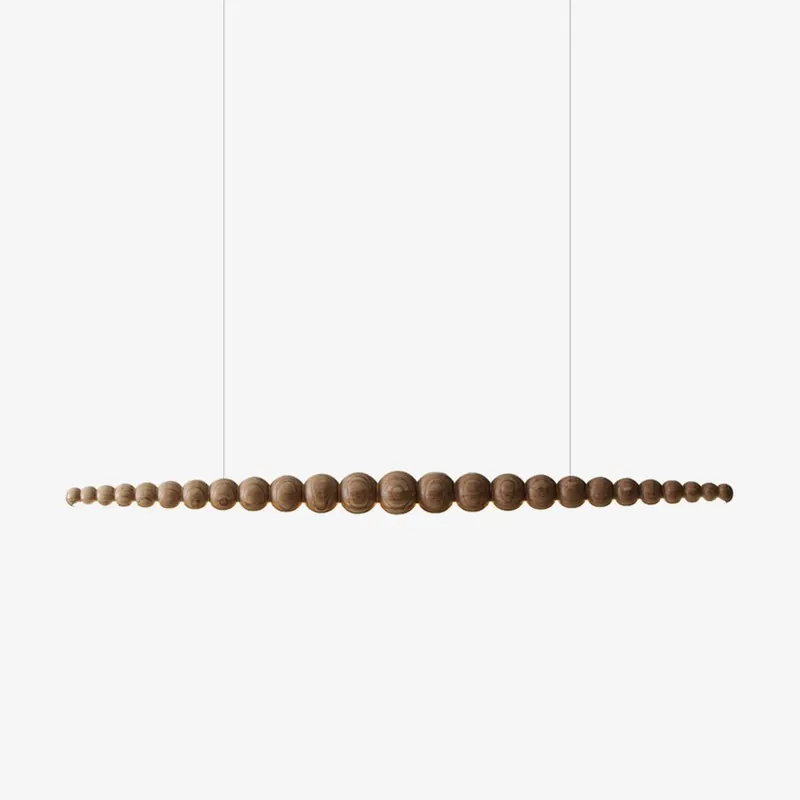 Orlanre Pendelleuchte Holz Minimalistisch