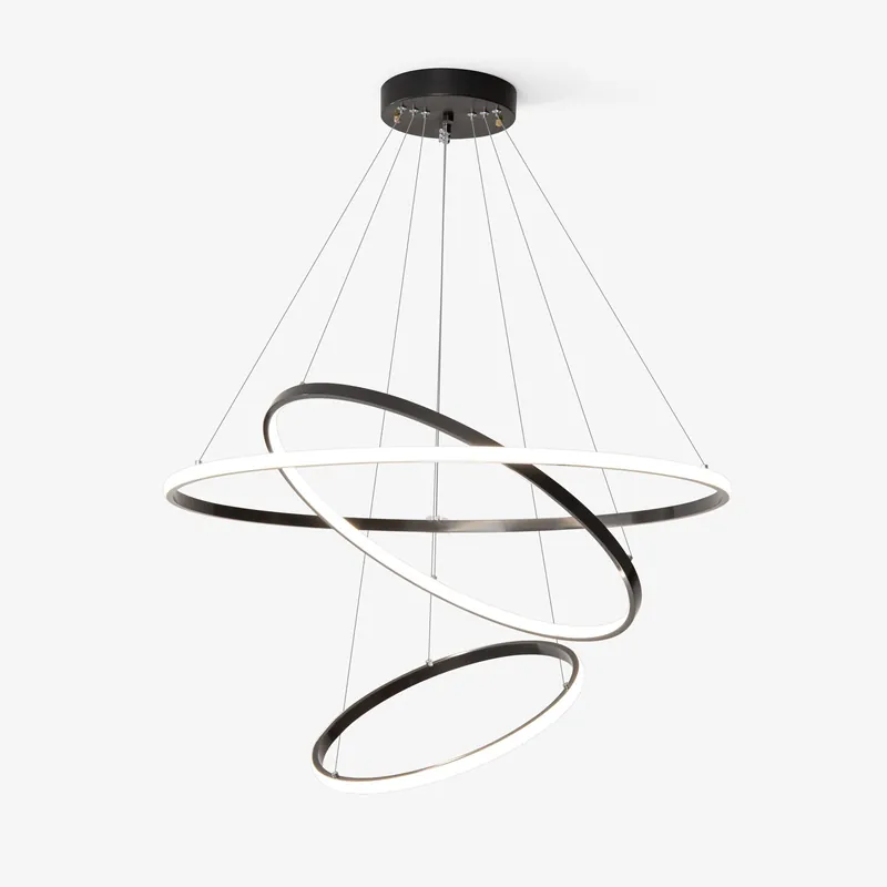 Arthaila Kronleuchter Moderne Minimalistische Ringe aus Messing