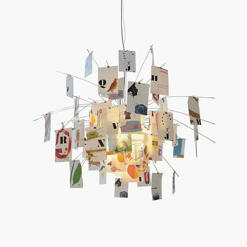 Kreativer anpassbarer Papier Kronleuchter Lustra