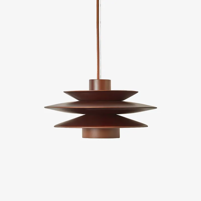 Eldora Retro Pendelleuchte aus Holz