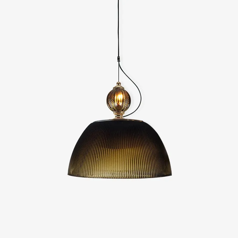 Nyra Retro Pendelleuchte aus Glas