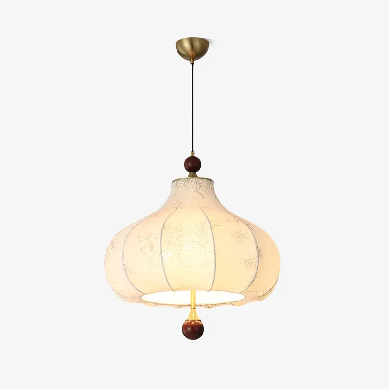 Petal Vintage-Hängelampe aus Holz