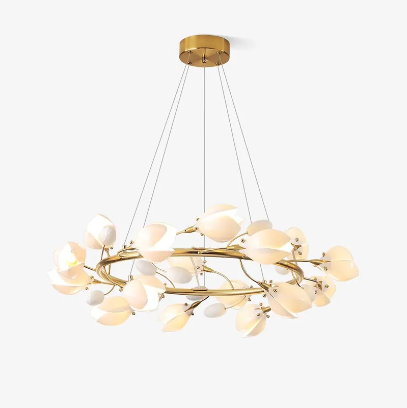 Porcelain Kronleuchter aus Keramik Premium Eleganz