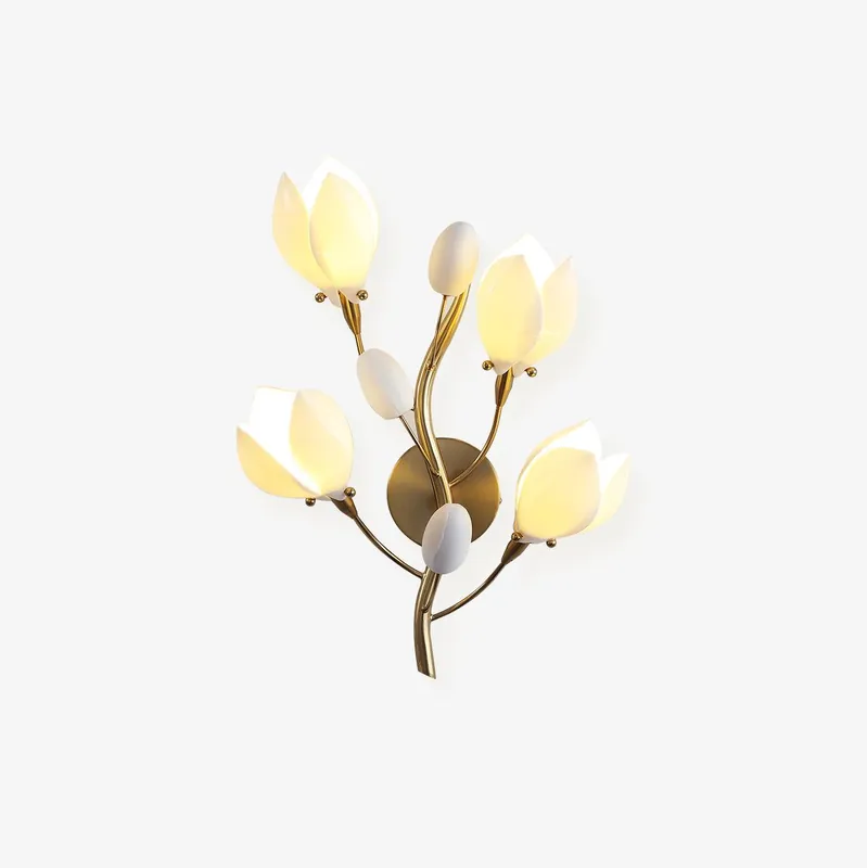 Zasila Wandleuchte aus Keramik Magnolia Eleganz
