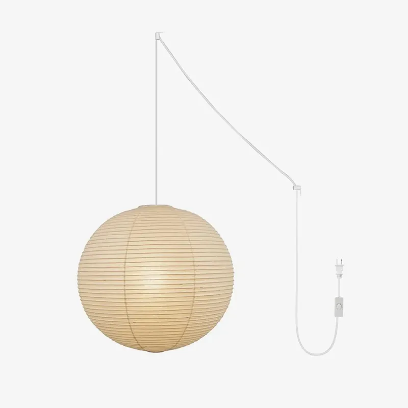 Vespace Vintage Papier Pendelleuchte