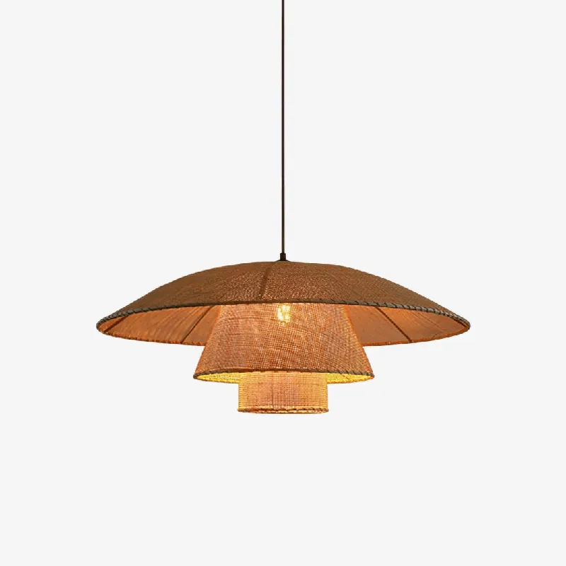 Orvellace Rattan Vintage Pendelleuchte