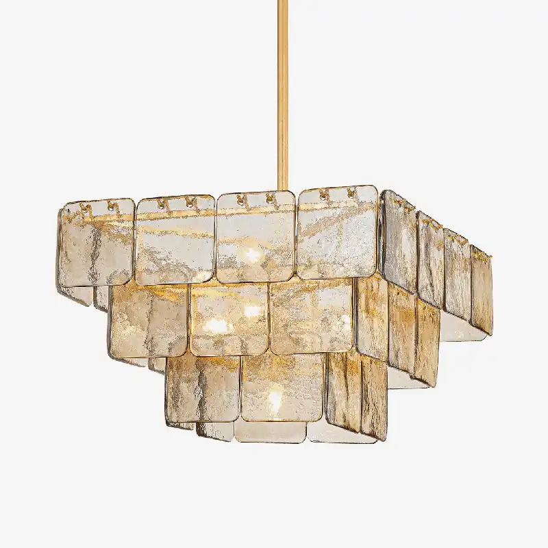Aurora Eleganter Kronleuchter aus Glas Modern