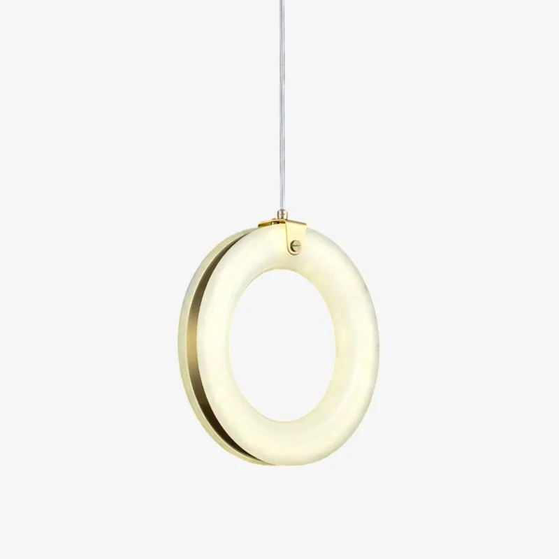 Orelia minimalistische Pendelleuchte aus Alabaster