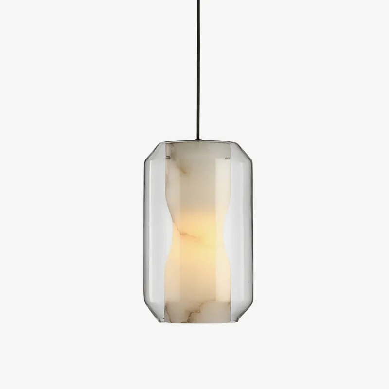 Elaris moderne Pendelleuchte aus Alabaster