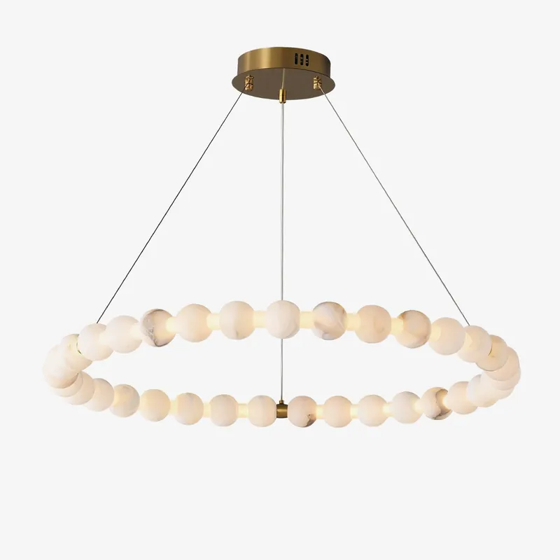 Orion moderne Pendelleuchte aus Alabaster