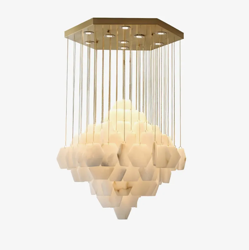 Aurelia Luxus-Kronleuchter aus Alabaster