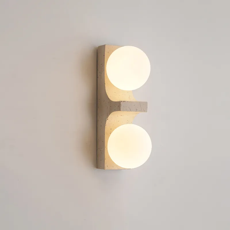 Umiren Wandleuchte Minimalistisch aus Travertin